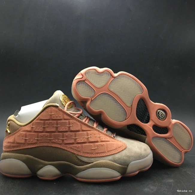 Rep TB CLOT Jordan 13 Air Sepia Blush Canteen-Terra AT3102-200 Low x Stone 0729